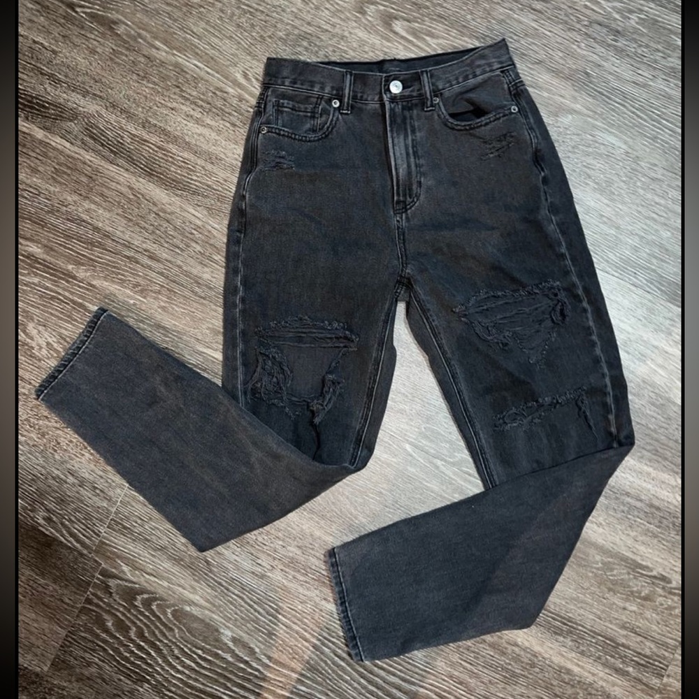 American Eagle Black Jeans Size 0